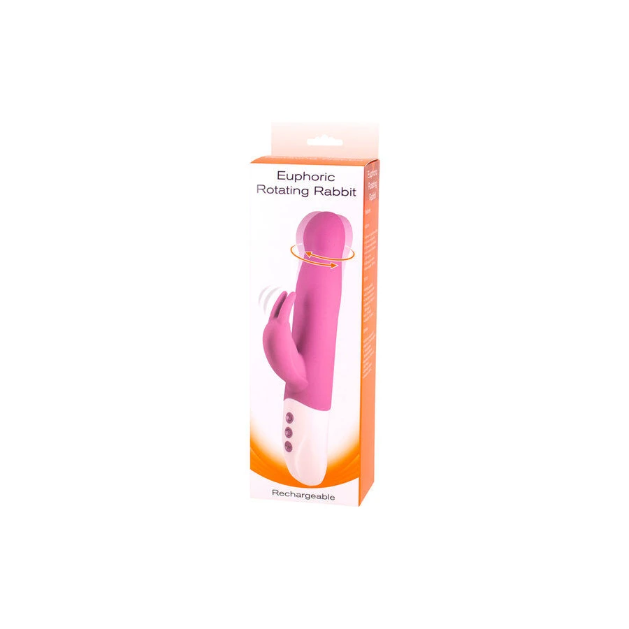 SEVEN CREATIONS - EUPHORIC BUNNY VIBRATOR WITH LILAC ROTATION
